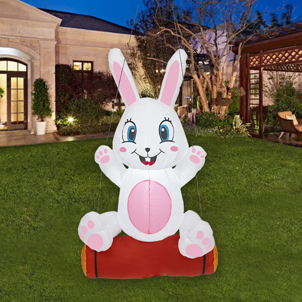 1.2/1.5/1.9m Inflatable Easter Swing Bunny Toy Built-in LED Luminous Bunny Toy Outdoor Toy Yard Blowing Decoration
1.2/1.5/1.9m Inflatable Easter Swing Bunny Toy Built-in LED Luminous Bunny Toy Outdoor Toy Yard Blowing Decoration
