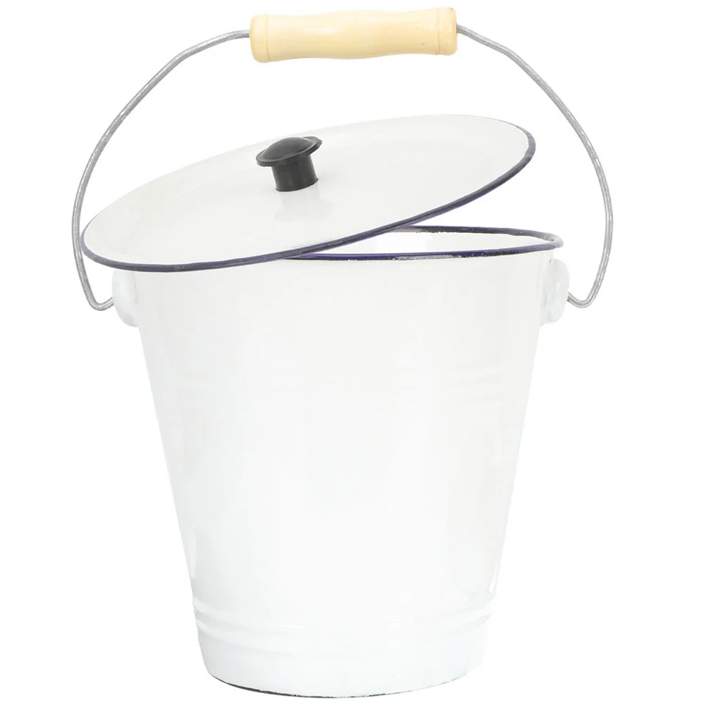 Bucket Container Lidcanenamel Compost Pailstorage Metal Rice Bin White Urinal Iceparties Farmhouse Rubbish Garbage Beverage Tub
Bucket Container Lidcanenamel Compost Pailstorage Metal Rice Bin White Urinal Iceparties Farmhouse Rubbish Garbage Beverage Tub