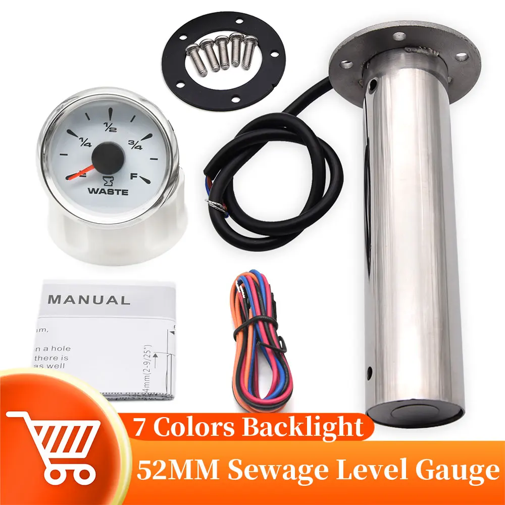 Датчик уровня сточных вод для автомобиля, лодки, 0 ~ 150 Ом, 7 цветов, удерживающий резервуар для автофургона, датчик уровня сточных вод 200/300/500 м...
Датчик уровня сточных вод для автомобиля, лодки, 0 ~ 150 Ом, 7 цветов, удерживающий резервуар для автофургона, датчик уровня сточных вод 200/300/500 м...