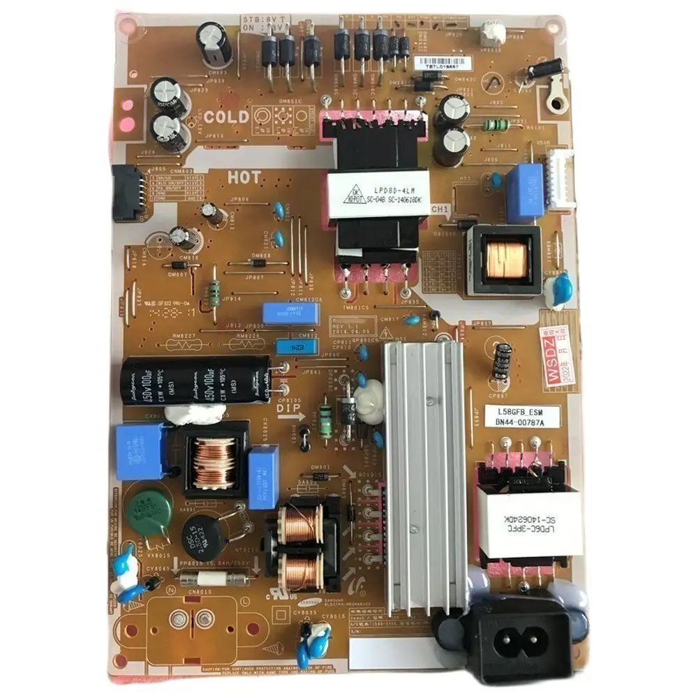 Новая сменная плата питания материнской платы BN44-00787A UA58J50SWAJ UA58H5288AJ L58GFB_ESM для