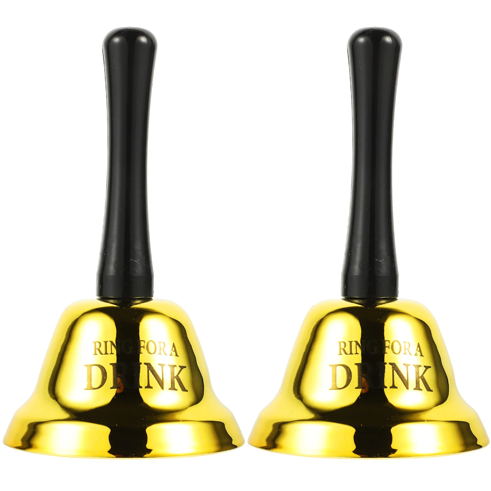 2 Pcs Bar Handbells Handheld Jingle Crafts Old Fashioned Metal Desk Service Adults
2 Pcs Bar Handbells Handheld Jingle Crafts Old Fashioned Metal Desk Service Adults