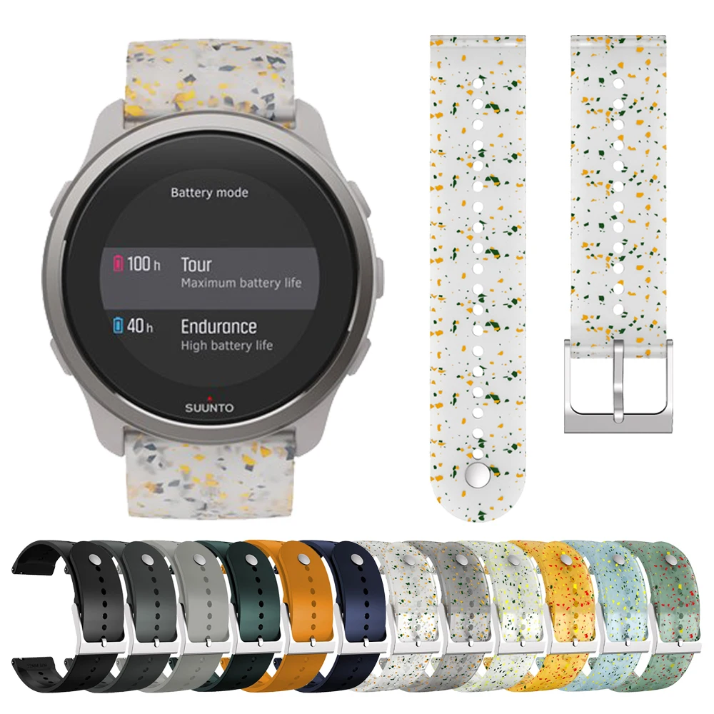 22MM URBAN 7 SILICONE STRAP For Suunto 5 Peak MULTICOLOR Translucent Band For 9 Watchband Bracelet Accessories bands
22MM URBAN 7 SILICONE STRAP For Suunto 5 Peak MULTICOLOR Translucent Band For 9 Watchband Bracelet Accessories bands