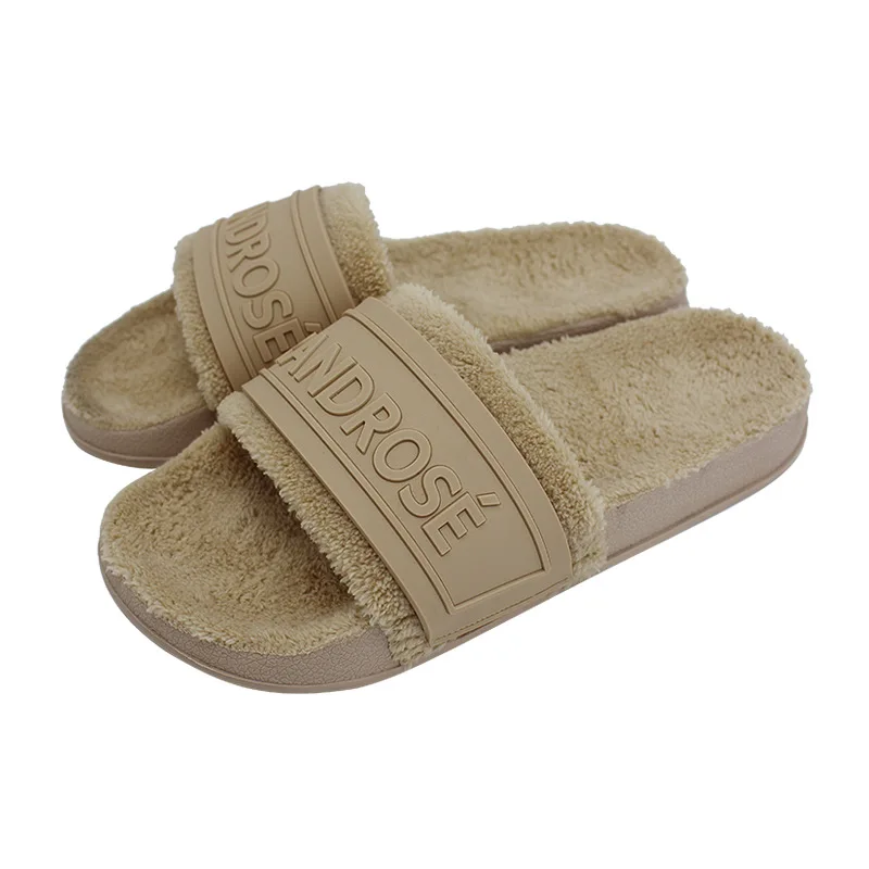 Winter Fur Women's Slippers 2022 New Fall/winter Lettered Flip-flops PINK Black Heelless Slippers Indoor Home Cotton Shoes
Winter Fur Women's Slippers 2022 New Fall/winter Lettered Flip-flops PINK Black Heelless Slippers Indoor Home Cotton Shoes