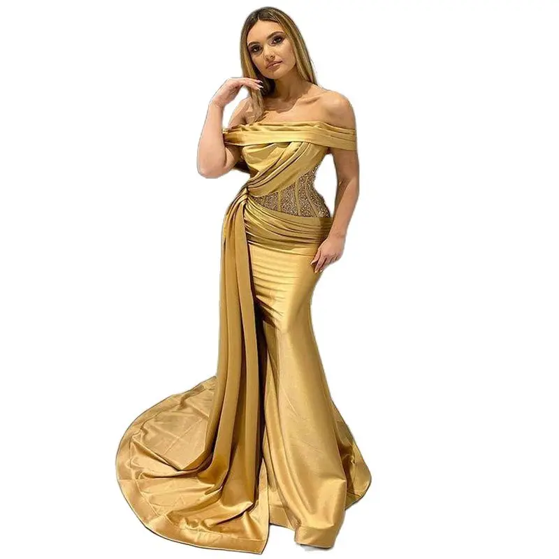 2022 Arabic Women Evening Dresses Sexy Stain Wedding Party Mermaid Dresses Communion Cocktail Celebrity Homecoming Prom Gown
2022 Arabic Women Evening Dresses Sexy Stain Wedding Party Mermaid Dresses Communion Cocktail Celebrity Homecoming Prom Gown