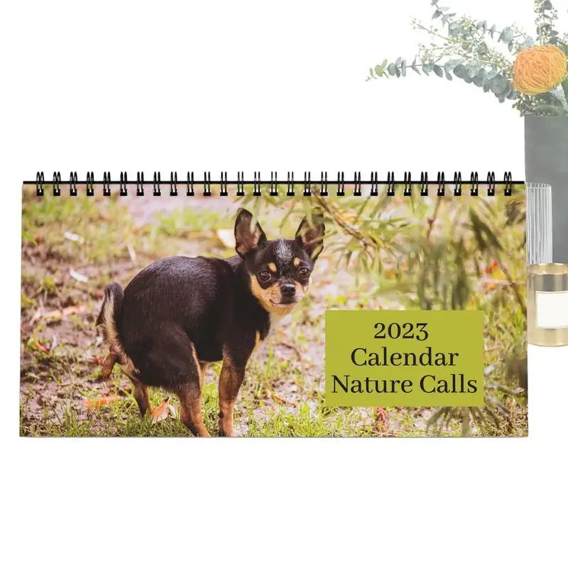 

Забавный Настольный календарь Настольный Юмор календарь с забавной собакой, четкая печать, Юмористические подарки для на день рождения, Рождество и юбилеев