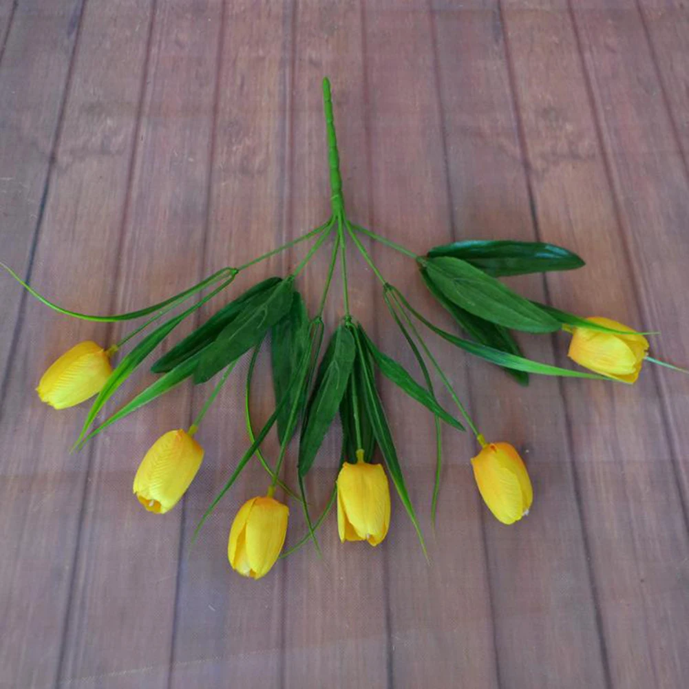 1 Bouquet 6 Heads Tulip Artificial Flower Fake Flower Plant Wedding Decoration Flowers Home Garden Decor
1 Bouquet 6 Heads Tulip Artificial Flower Fake Flower Plant Wedding Decoration Flowers Home Garden Decor