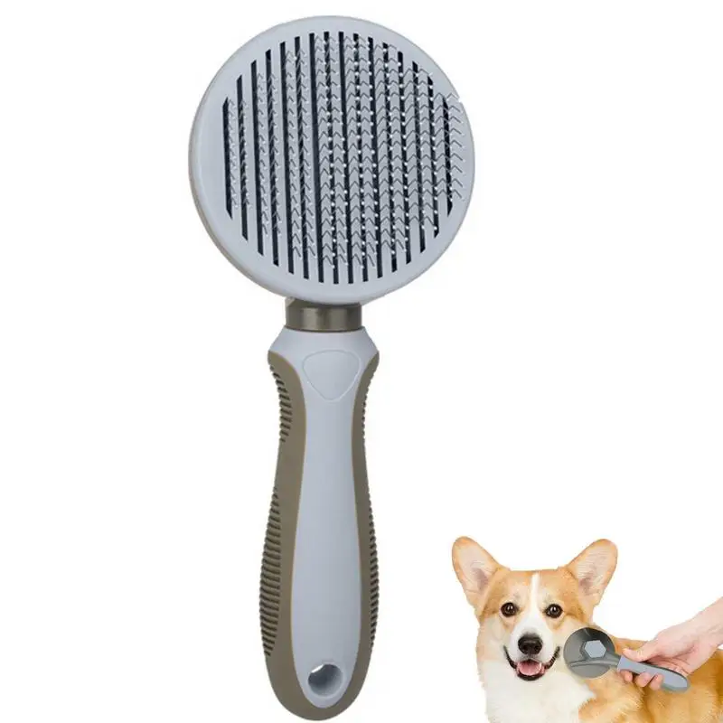 Pet Grooming Shedding Brush Cat Groomer Dog Hair Remover Ergonomic Brush Comb Dogs Slicker Brushes Professional For Hair
Pet Grooming Shedding Brush Cat Groomer Dog Hair Remover Ergonomic Brush Comb Dogs Slicker Brushes Professional For Hair
