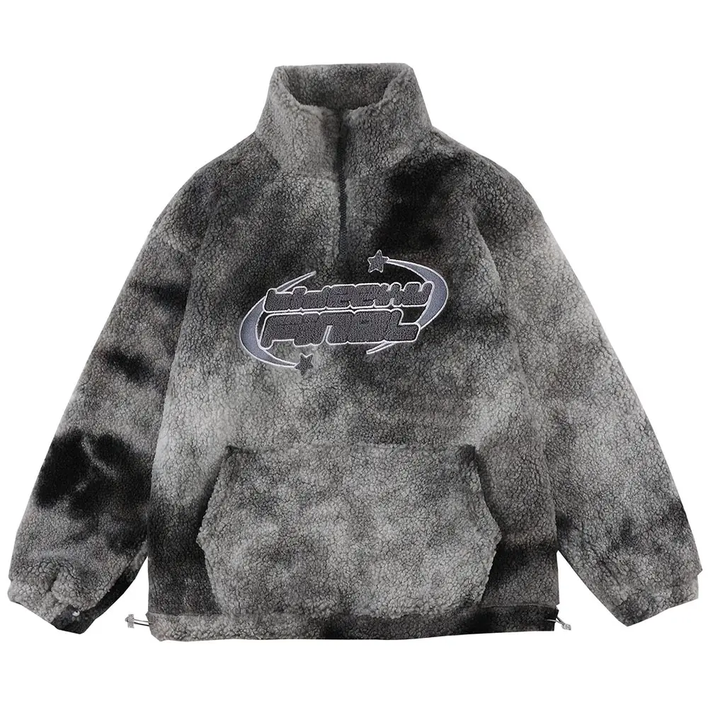 2022 New Lambswool Hoodie Men College Style Hipster Streetwear Tie Dye Furry Letter Pullover Couple All-match Fleece Hooded Tops
2022 New Lambswool Hoodie Men College Style Hipster Streetwear Tie Dye Furry Letter Pullover Couple All-match Fleece Hooded Tops