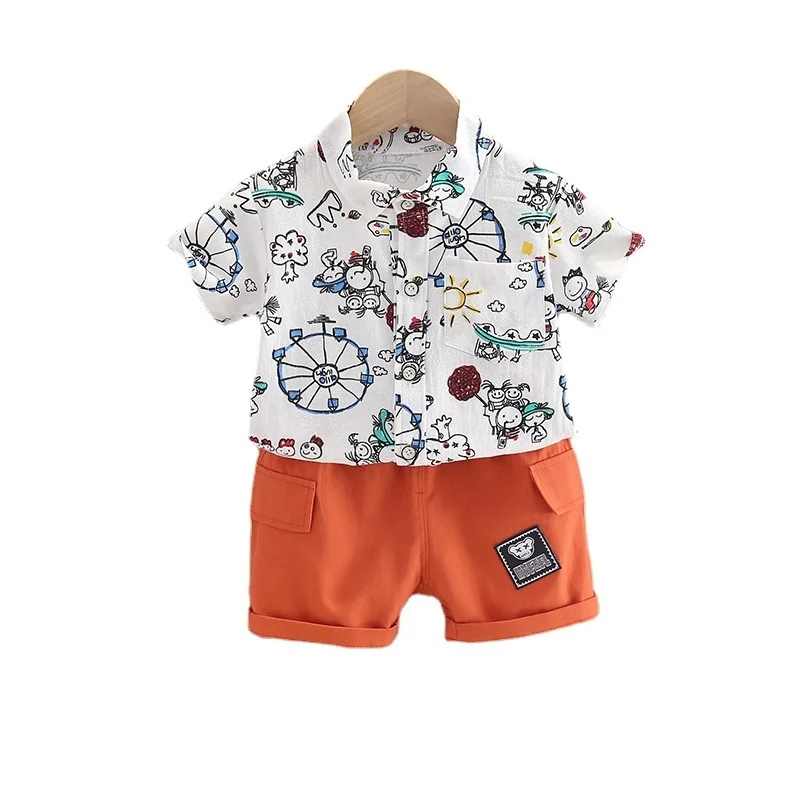 New Summer Baby Clothes Suit Children Boys Girls Cute Shirt Shorts 2Pcs/Set Toddler Casual Cotton Costume Infant Kids Sportswear
New Summer Baby Clothes Suit Children Boys Girls Cute Shirt Shorts 2Pcs/Set Toddler Casual Cotton Costume Infant Kids Sportswear