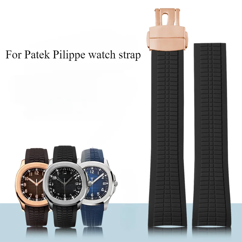 Для Patek Philippe Grenade 5164/5167 оригинальный водонепроницаемый силиконовый ремешок для