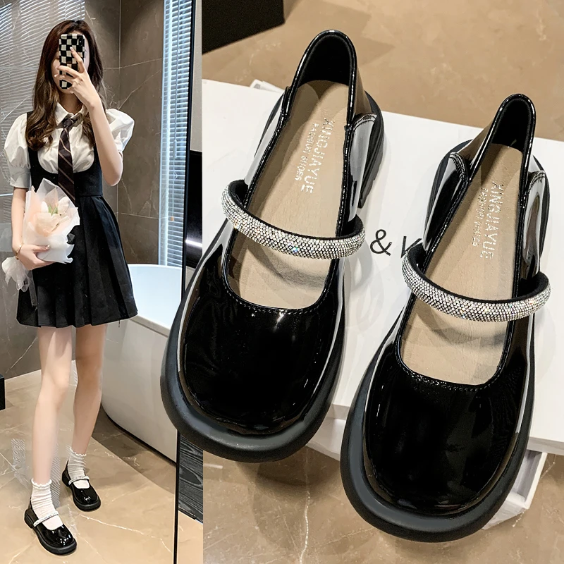 Shoes Woman Flats Shallow Mouth Round Toe British Style All-Match Soft Oxfords Casual Female Sneakers Dress Platform Shoes
Shoes Woman Flats Shallow Mouth Round Toe British Style All-Match Soft Oxfords Casual Female Sneakers Dress Platform Shoes