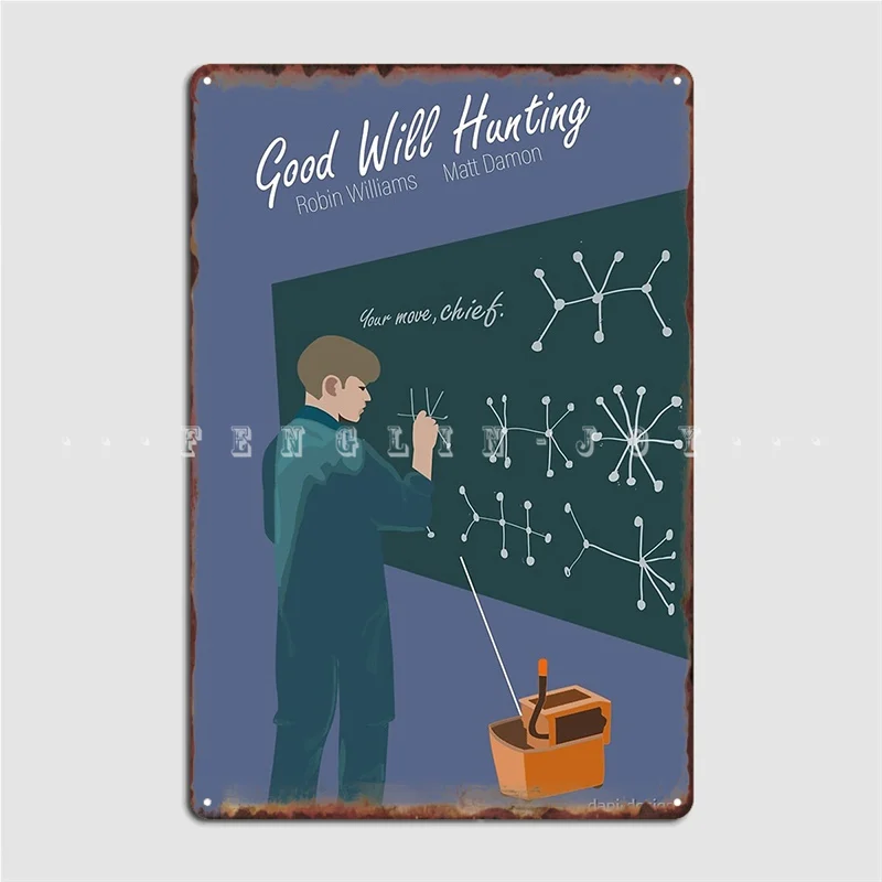 Good Will Hunting Metal Plaque Poster Wall Pub Kitchen Funny Wall Plaque Tin Sign Poster
Good Will Hunting Metal Plaque Poster Wall Pub Kitchen Funny Wall Plaque Tin Sign Poster