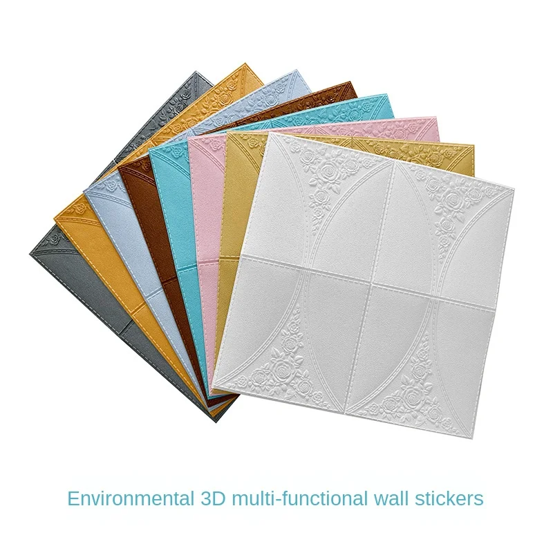 10pcs 3D Brick Pattern Wall Panel DIY PE Foam Soft Wall Sticker Kids Room Bedroom Border Protective Wallpaper Stickers
10pcs 3D Brick Pattern Wall Panel DIY PE Foam Soft Wall Sticker Kids Room Bedroom Border Protective Wallpaper Stickers