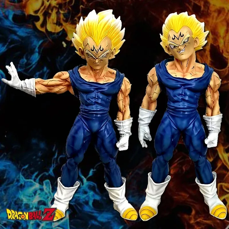 Gk 38cm Dragon Ball Z Majin Vegeta Anime Figure Super Saiyan Pvc Statue Action Figurine Collectible Model Doll Decor Toy Gift
Gk 38cm Dragon Ball Z Majin Vegeta Anime Figure Super Saiyan Pvc Statue Action Figurine Collectible Model Doll Decor Toy Gift