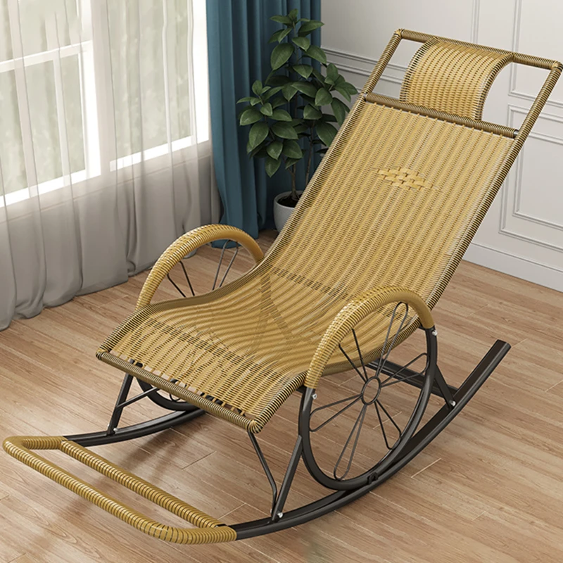 Designers Rocking Living Room Chair Luxury Recliner Garden Retro Outdoor Chairs Rattan Designer Chaise Lounges Home Furniture
Designers Rocking Living Room Chair Luxury Recliner Garden Retro Outdoor Chairs Rattan Designer Chaise Lounges Home Furniture