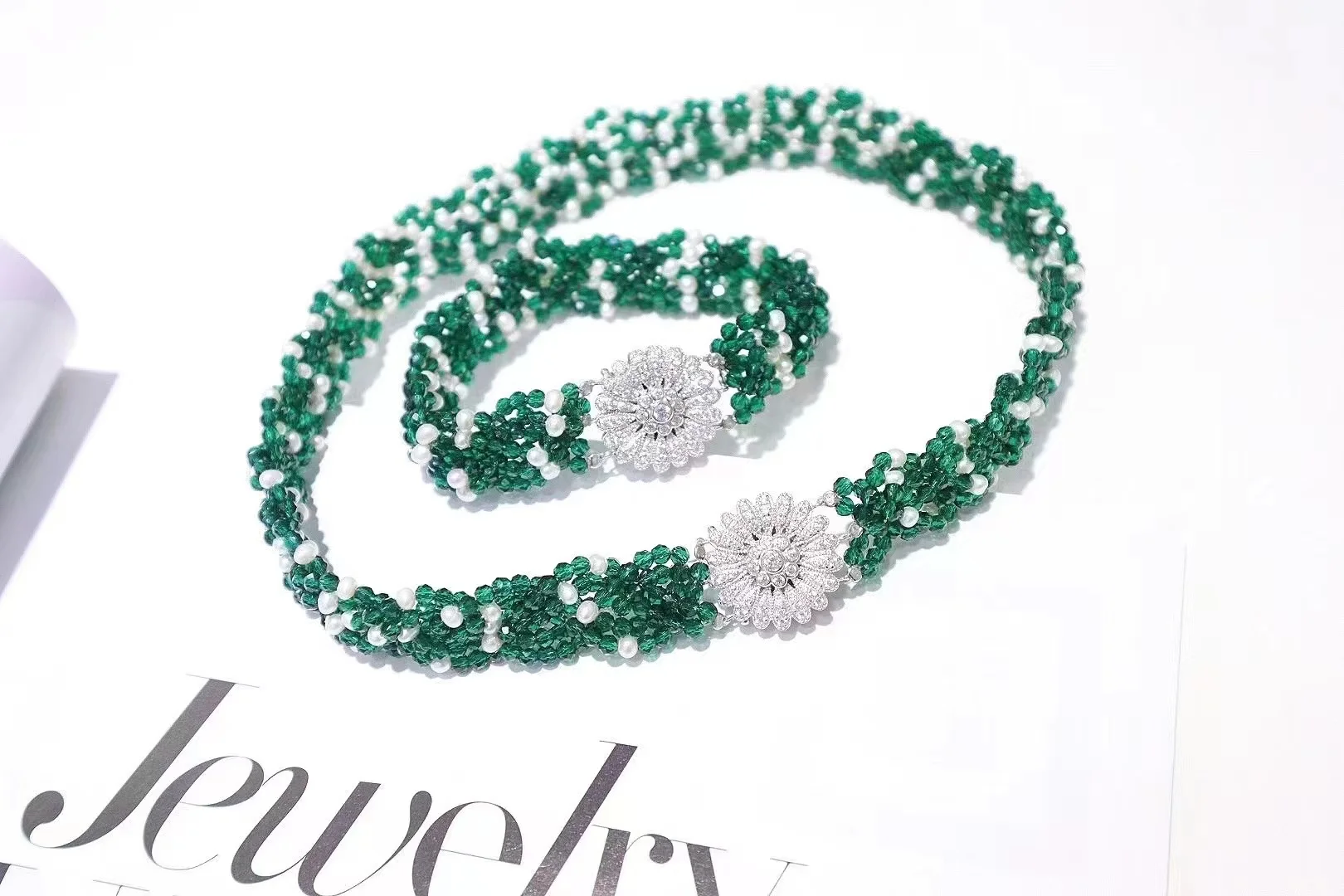 green color natural fresh water pearl necklace and bracelet jewelry set 925 sterling silver flower lock
green color natural fresh water pearl necklace and bracelet jewelry set 925 sterling silver flower lock