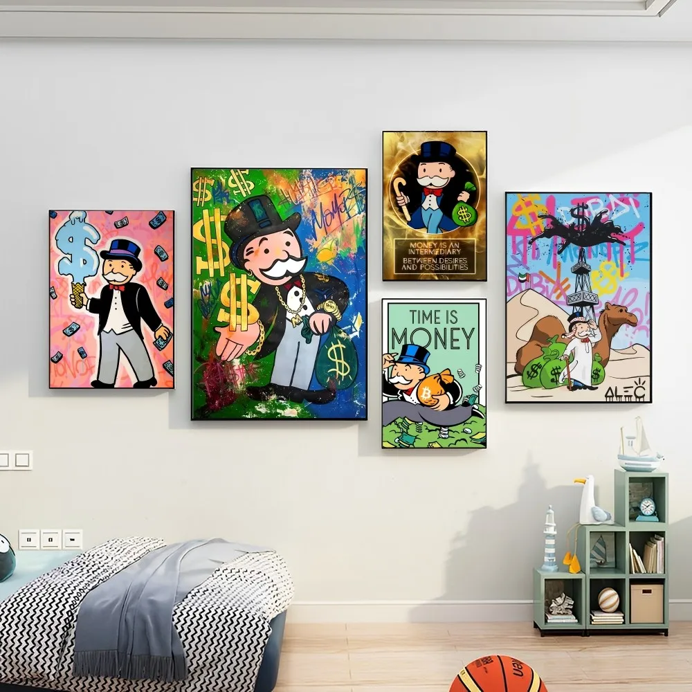 M-Monopoly M-Millionaire D-Dollar M-Money Poster Self-adhesive Art Poster Retro Kraft Paper Sticker DIY Cafe Vintage Decorative
M-Monopoly M-Millionaire D-Dollar M-Money Poster Self-adhesive Art Poster Retro Kraft Paper Sticker DIY Cafe Vintage Decorative
