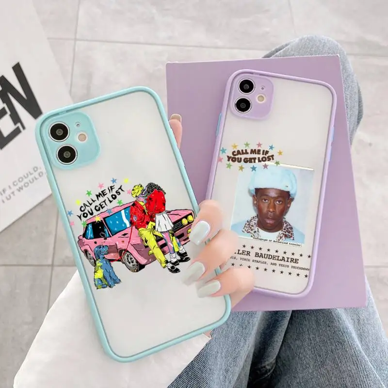 Tyler CALL ME IF YOU GET LOST Phone Case matte transparent For iphone 7 8 11 12 13 plus mini x xs xr pro max cover
Tyler CALL ME IF YOU GET LOST Phone Case matte transparent For iphone 7 8 11 12 13 plus mini x xs xr pro max cover