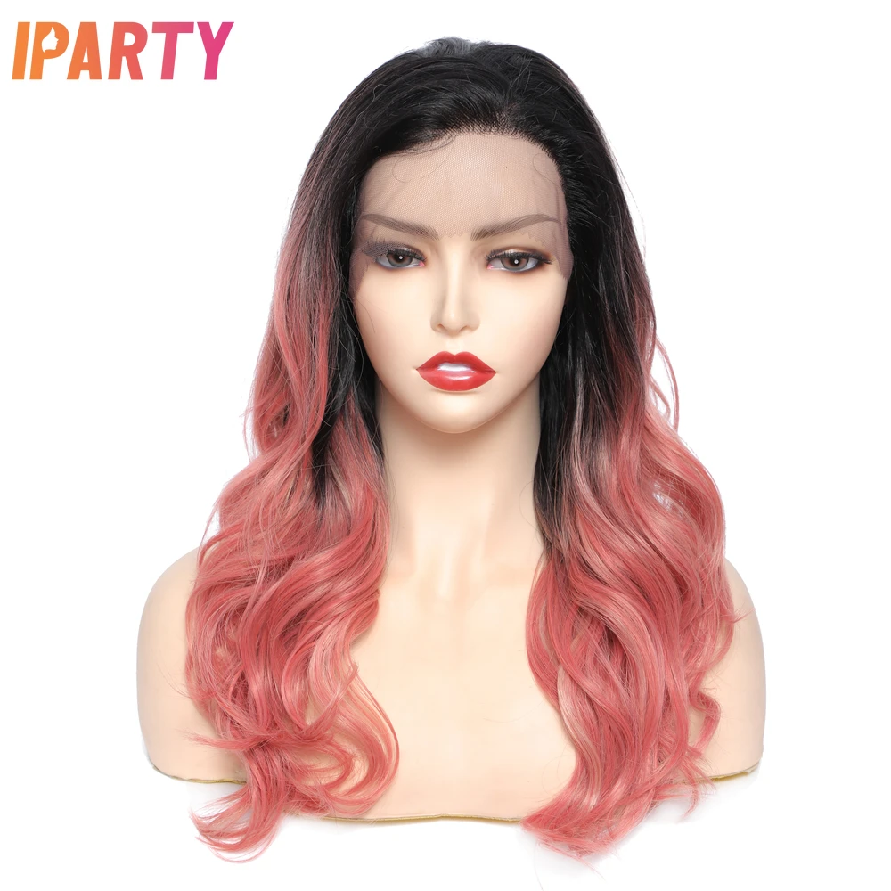 Iparty 22 Inches Synthetic Lace Front Wavy Wigs Side Part Ombre Pink Blonde Wig Heat Resistant Multi Color Optional Daily
Iparty 22 Inches Synthetic Lace Front Wavy Wigs Side Part Ombre Pink Blonde Wig Heat Resistant Multi Color Optional Daily