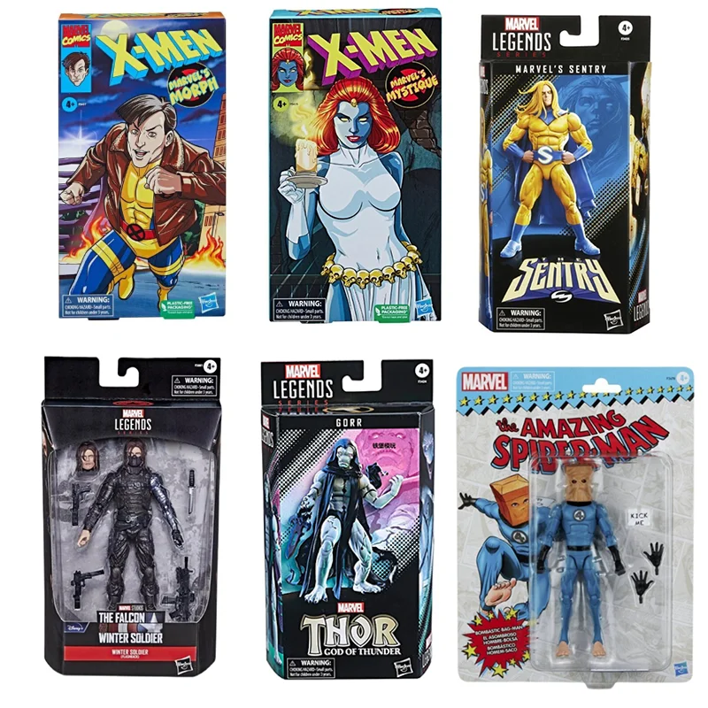 

Marvel Legends Spider-Man VHS Packaging 6" X-Men Morph Comics Version Hasbro Pulse Action Figure Model Toy Hobby Gift