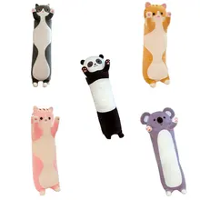 50-150cm Giant Size Long Soft Pillow Cushion Cat Plush Toys Stuffed Popular Birthday Gifts Girls Boys Present