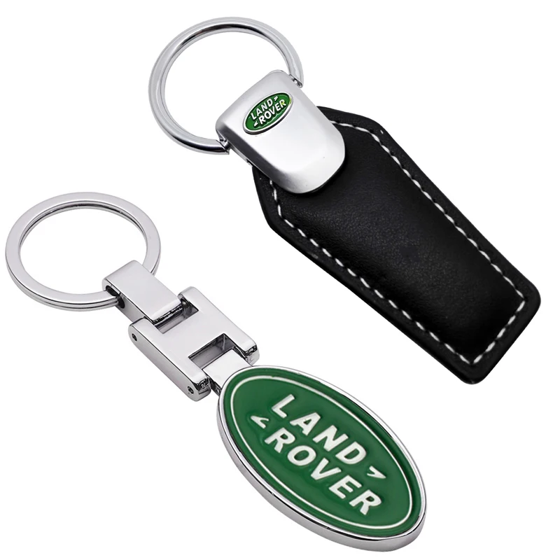 Брелок из сплава для Land Rover Freelander Discovery 1 2 3 4 5 Range Evoque Defender хромированный