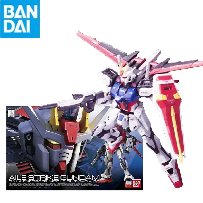 Bandai Gunpla Rg 03 1/144 Gat-X105 Aile Strike Gundam Assembly Model Movable Joints High Quality Collectible Models Kids Gift
Bandai Gunpla Rg 03 1/144 Gat-X105 Aile Strike Gundam Assembly Model Movable Joints High Quality Collectible Models Kids Gift