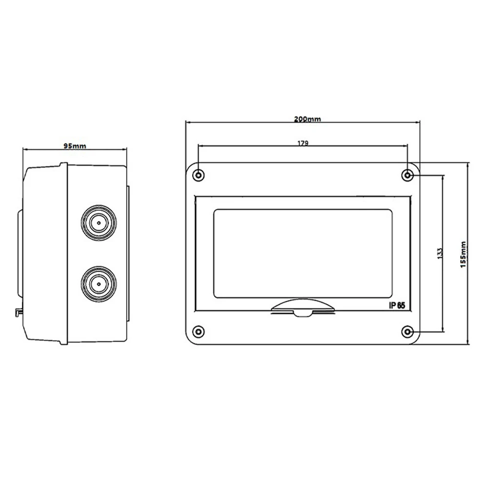 High Quality Distribution Box HT Waterproof Box Chemical Plants Distribution Fuse Box HT Lawns Surface-Mounted
High Quality Distribution Box HT Waterproof Box Chemical Plants Distribution Fuse Box HT Lawns Surface-Mounted