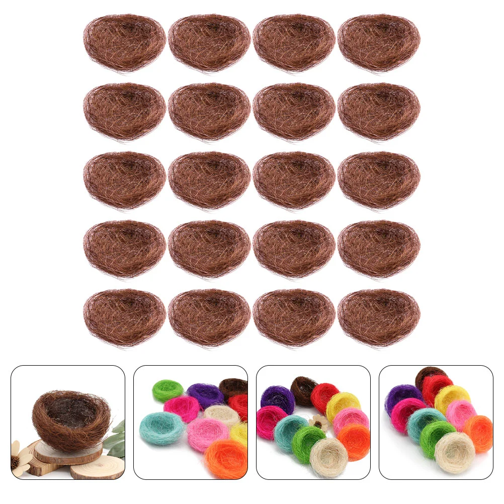 20 Pcs Rustic Table Decor Faux Birds Easter Crafts Wooden Eggs Simulation Bird Nests Hummingbird House Easter Party Supplies
20 Pcs Rustic Table Decor Faux Birds Easter Crafts Wooden Eggs Simulation Bird Nests Hummingbird House Easter Party Supplies