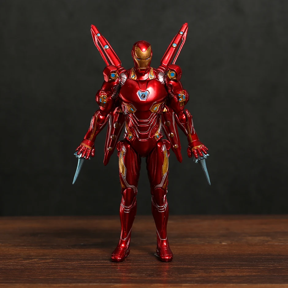 Экшн-фигурки из фильма Железный человек MK50 Марк L, Игрушечная модель куклы
Экшн-фигурки из фильма Железный человек MK50 Марк L, Игрушечная модель куклы