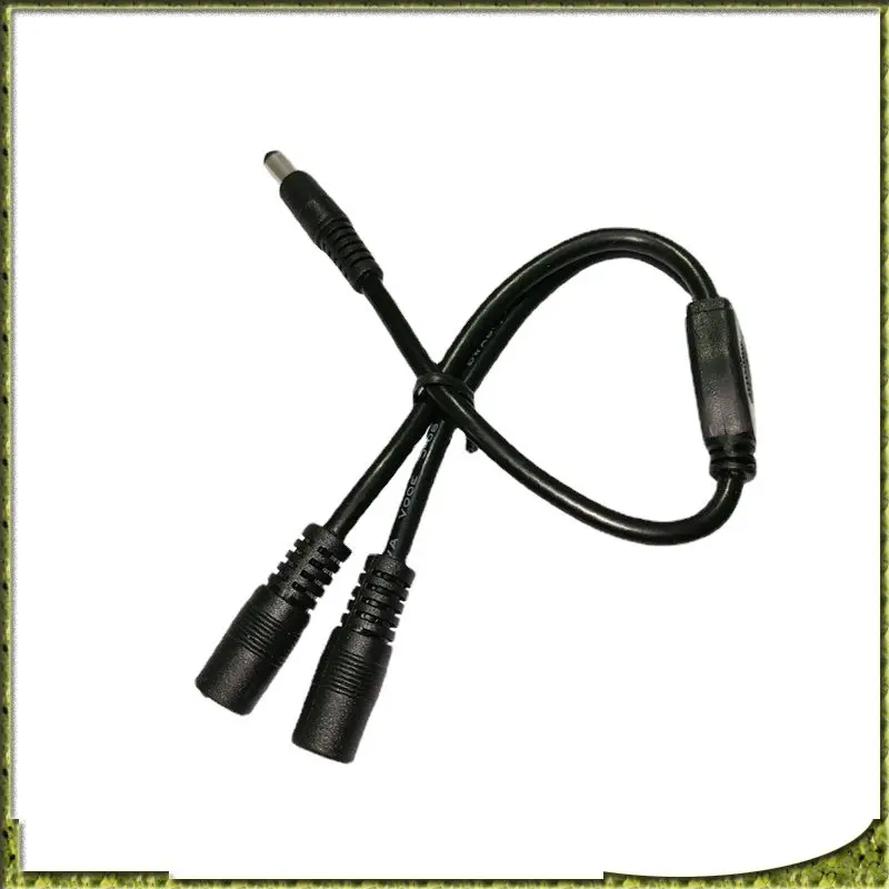 30cm 1 Male To 2 Female High Power Current DC Power Line 12V 10A One-in-two Connection Cable DC5.5*2.1mm Extension Line Copper
30cm 1 Male To 2 Female High Power Current DC Power Line 12V 10A One-in-two Connection Cable DC5.5*2.1mm Extension Line Copper