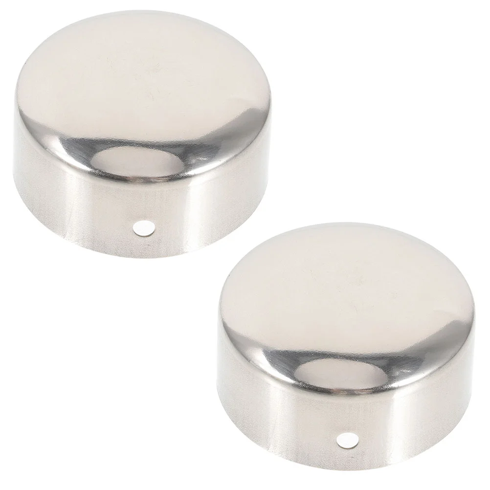 2pcs Handrail End Caps Stainless Steel Stair Handrail Sealing Covers Stair Handrail Plugs
2pcs Handrail End Caps Stainless Steel Stair Handrail Sealing Covers Stair Handrail Plugs