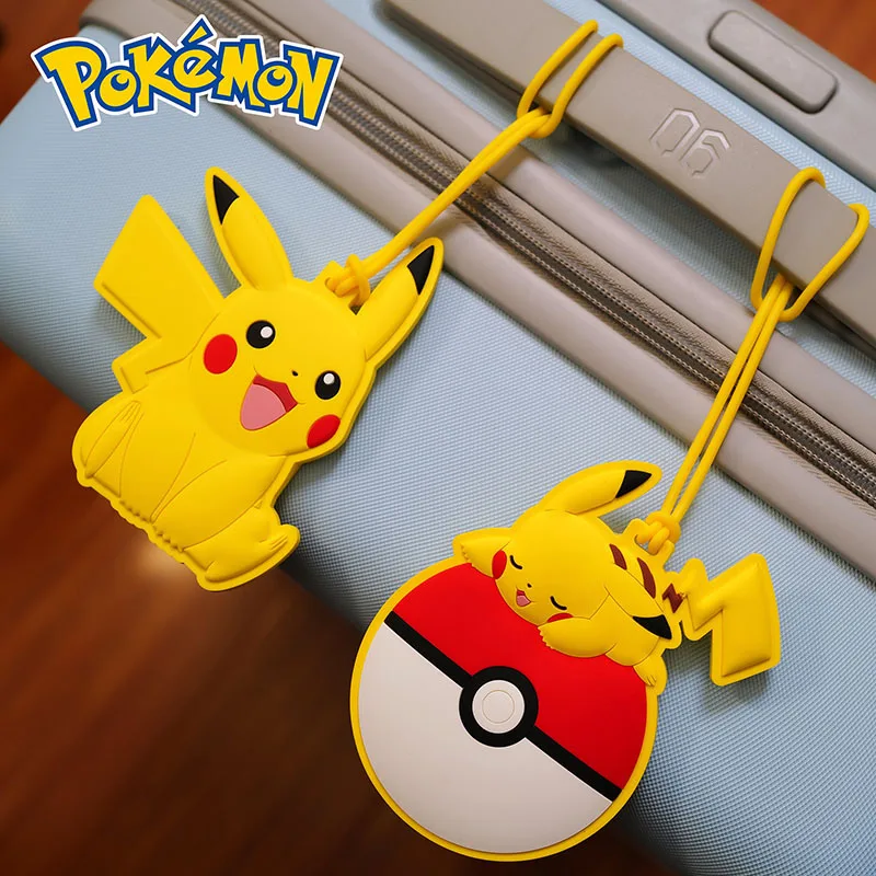 Travel Accessories Pokemon High Quality Luggage Tag Silica Gel Suitcase ID Addres Holder Baggage Boarding Tag Portable Label
Travel Accessories Pokemon High Quality Luggage Tag Silica Gel Suitcase ID Addres Holder Baggage Boarding Tag Portable Label