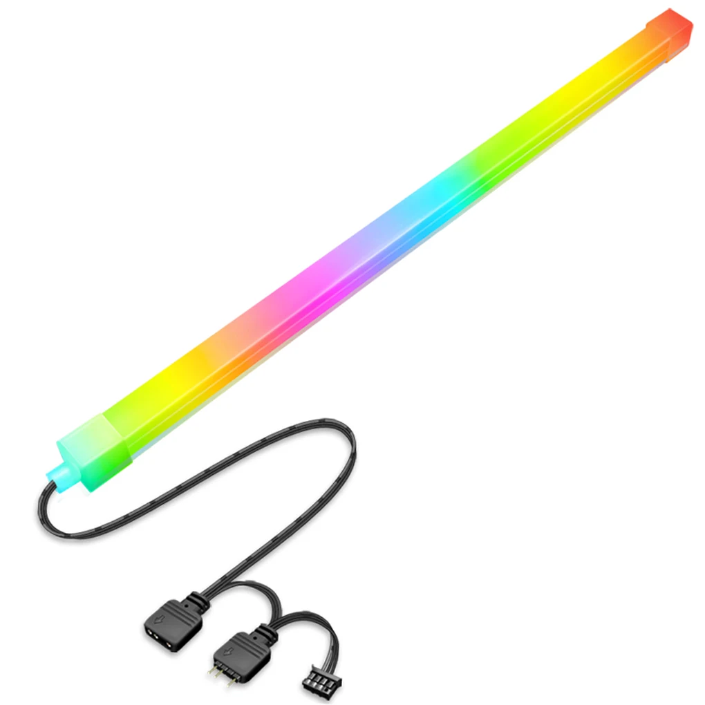 Coolmoon чехол RGB светильник Strip, силиконовая энергосберегающая лампа постоянного тока 5 В для шасси, аксессуары для настольных ПК, Поддержка синхронизации ARGB
Coolmoon чехол RGB светильник Strip, силиконовая энергосберегающая лампа постоянного тока 5 В для шасси, аксессуары для настольных ПК, Поддержка синхронизации ARGB