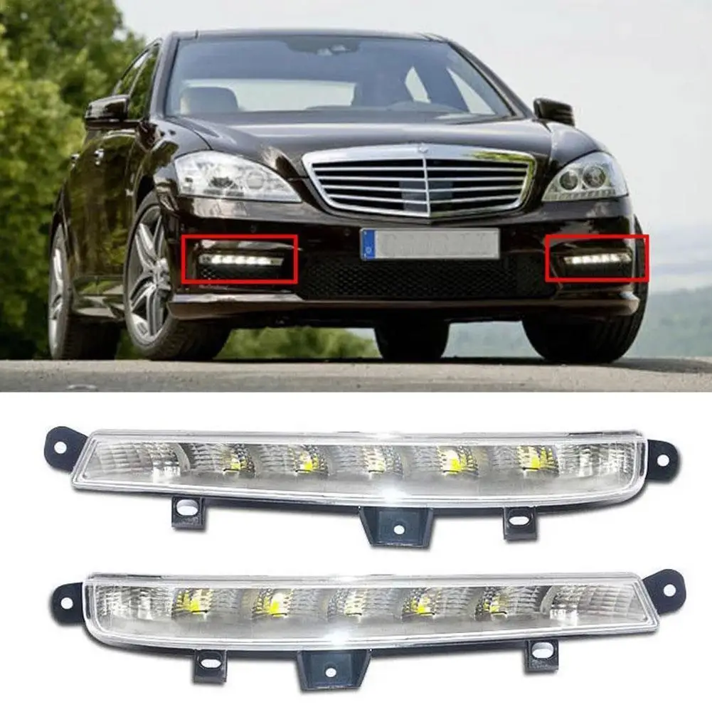 Car Front LED DRL Daytime Running Light Fog Lamp 12V For Mercedes S-class S63 S65 S350 S400 S500 W221 Amg
Car Front LED DRL Daytime Running Light Fog Lamp 12V For Mercedes S-class S63 S65 S350 S400 S500 W221 Amg