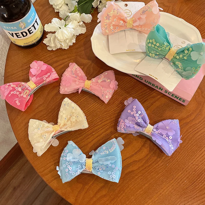2022 Summer Cute Three-dimensional Sequins Big Bow Hair Clips For Girl Children Princess Cloth Flower Kawaii Top Hairpin Gift
2022 Summer Cute Three-dimensional Sequins Big Bow Hair Clips For Girl Children Princess Cloth Flower Kawaii Top Hairpin Gift