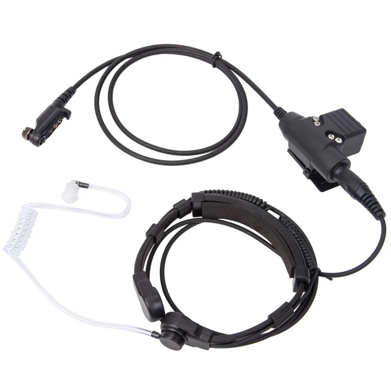 Air Acoustic Tube Earpiece Throat Mic Air Tube Compatible with HYT PD600,PD602,PD602G Noise Reduction Earphones
Air Acoustic Tube Earpiece Throat Mic Air Tube Compatible with HYT PD600,PD602,PD602G Noise Reduction Earphones