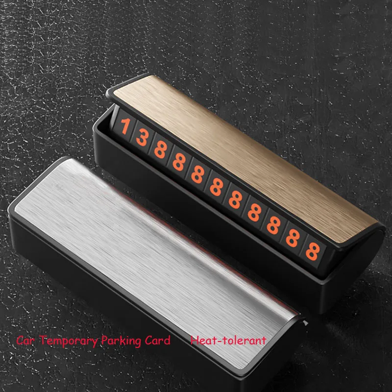 Car Phone Number Temporary Parking Card Hidden Luminous Auto Accessories Plates Car Park Stop Multiple Characters
Car Phone Number Temporary Parking Card Hidden Luminous Auto Accessories Plates Car Park Stop Multiple Characters