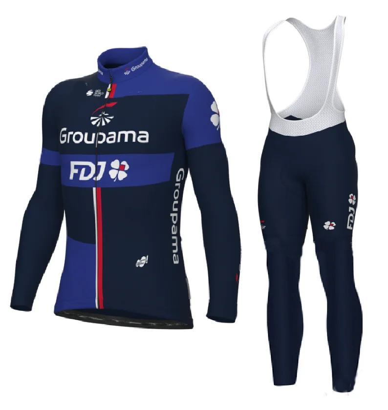 SPRING SUMMER 2023 GROUPAMA FDJ TEAM BLUE Cycling Jersey Long Sleeve Bicycle Clothing With Bib PANTS Ropa Ciclismo
SPRING SUMMER 2023 GROUPAMA FDJ TEAM BLUE Cycling Jersey Long Sleeve Bicycle Clothing With Bib PANTS Ropa Ciclismo