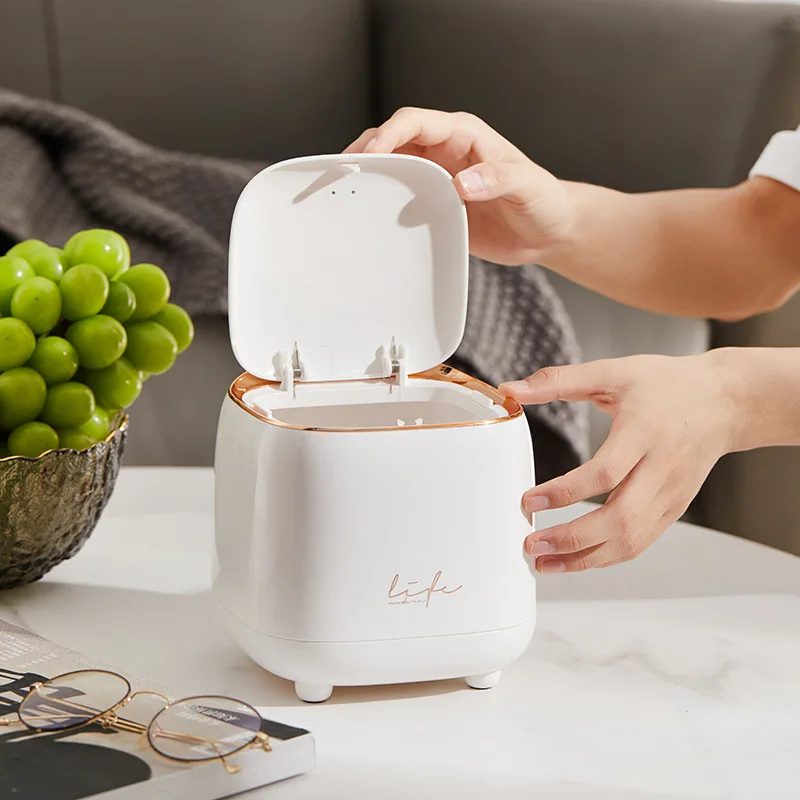 Double-layer Storage Box Bedroom Garbage Can With Cover Pressing Desktop Desktop Garbage Basket Wholesale 2023 New Home Dustbin
Double-layer Storage Box Bedroom Garbage Can With Cover Pressing Desktop Desktop Garbage Basket Wholesale 2023 New Home Dustbin