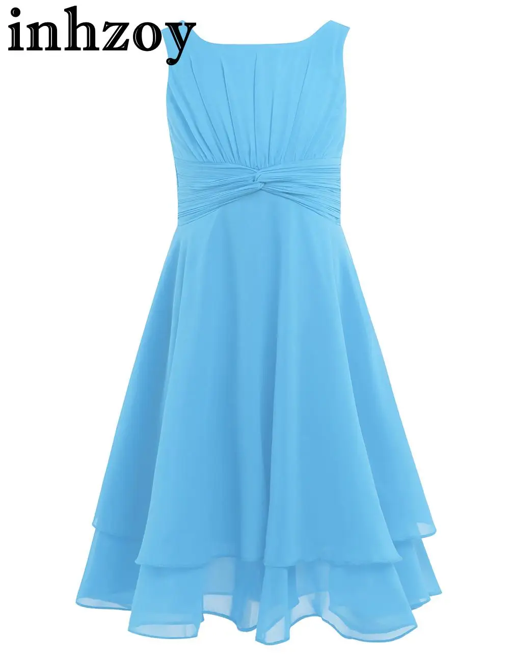 Kids Girls Princess Birthday Party Dress Sleeveless Chiffon Knotted Waist Ruched Dress Flower Girl Wedding Bridesmaid Ball Gowns
Kids Girls Princess Birthday Party Dress Sleeveless Chiffon Knotted Waist Ruched Dress Flower Girl Wedding Bridesmaid Ball Gowns