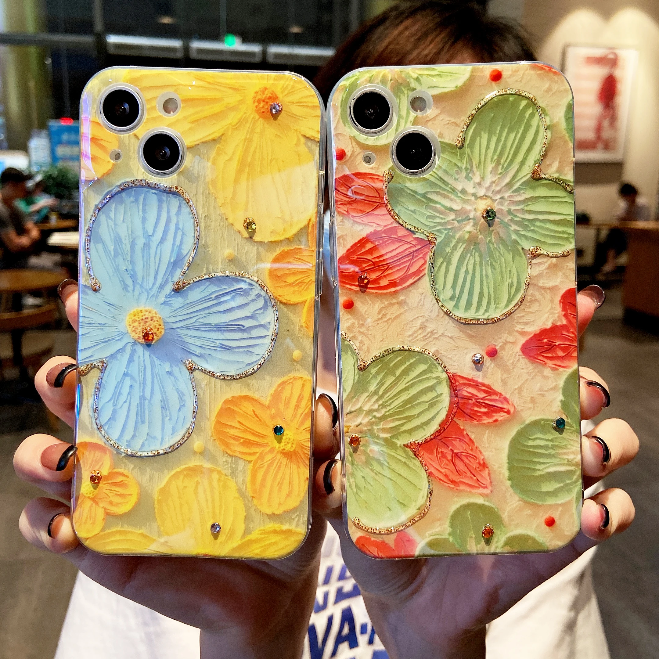 Роскошный чехол для телефона с цветочным рисунком для iPhone 13 12 Pro Max, Мягкий противоударный чехол для iPhone 11 Pro XS MAX XR 7 8 Plus, чехлы
Роскошный чехол для телефона с цветочным рисунком для iPhone 13 12 Pro Max, Мягкий противоударный чехол для iPhone 11 Pro XS MAX XR 7 8 Plus, чехлы