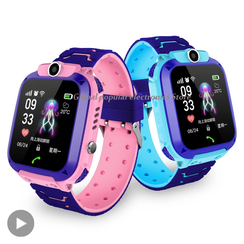 Child Wrist Kids Smart Watch Smartwatch GPS Tracker Children Boy Girl Electronic Digital Connected Wristwatch Clock Little Band 
Child Wrist Kids Smart Watch Smartwatch GPS Tracker Children Boy Girl Electronic Digital Connected Wristwatch Clock Little Band