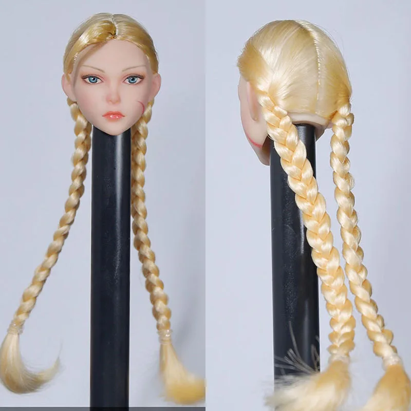 In Stock Fire Girl Toys FG081 1/6 Scale Video Game Cammy Head Sculpt Carving Model for 12 Inches Female Pale Action Figure Body
In Stock Fire Girl Toys FG081 1/6 Scale Video Game Cammy Head Sculpt Carving Model for 12 Inches Female Pale Action Figure Body