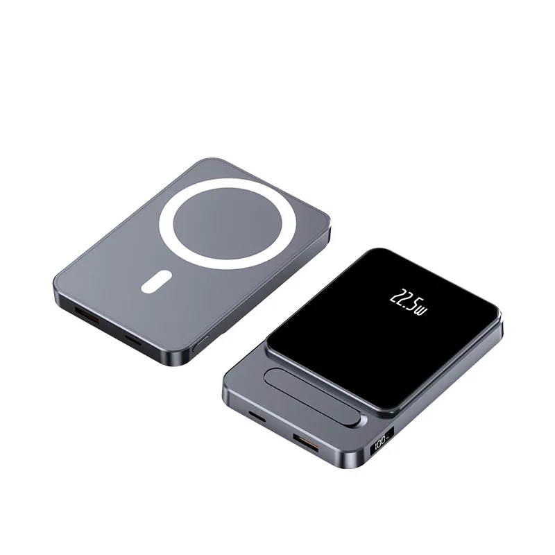 New Magnetic Powerbank Portable Wireless Fast Charger With Phone Holder For iphone 12 13 14 External Battery Pack Spare Battery
New Magnetic Powerbank Portable Wireless Fast Charger With Phone Holder For iphone 12 13 14 External Battery Pack Spare Battery