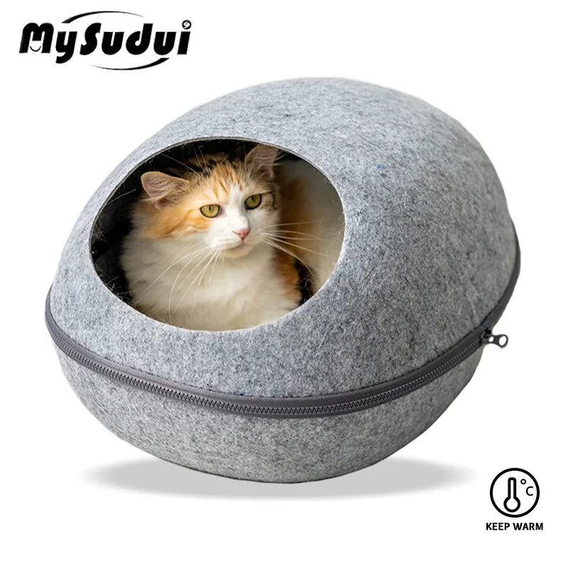 Mysudui космическая Капсульная кровать для кошек дышащая войлочная Кровать Мягкая Съемная Лежанка для домашних животных Всесезонная универса...
Mysudui космическая Капсульная кровать для кошек дышащая войлочная Кровать Мягкая Съемная Лежанка для домашних животных Всесезонная универса...