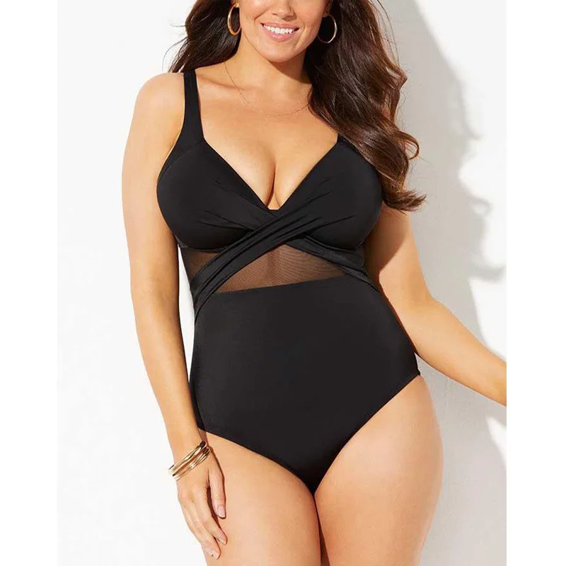 Купальник большого размера 2022, нейлоновый однотонный купальник, Женский сетчатый прозрачный сексуальный женский бразильский черный купал...
Купальник большого размера 2022, нейлоновый однотонный купальник, Женский сетчатый прозрачный сексуальный женский бразильский черный купал...