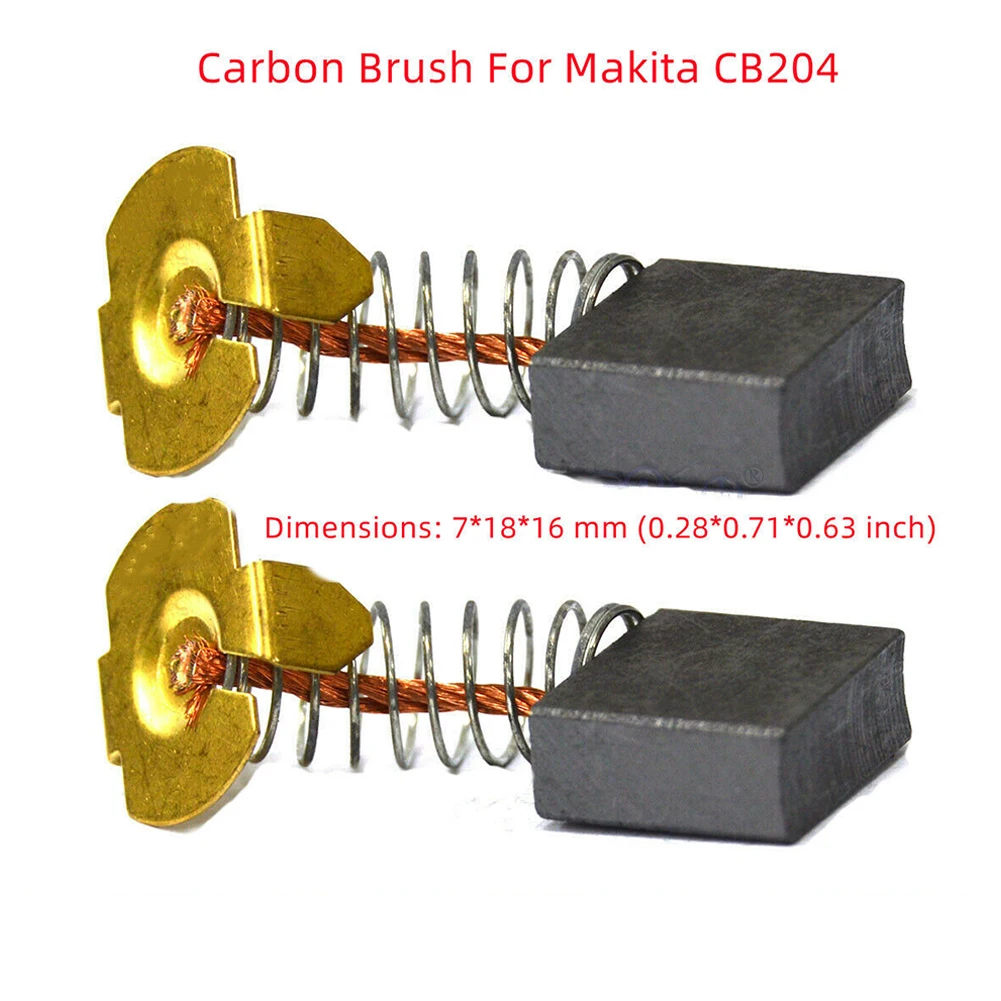 2pcs Carbon Brushes For Makita CB-204 Demolition Hammer Angle Grinder Replacement Carbon Brush Power Tools Accessories
2pcs Carbon Brushes For Makita CB-204 Demolition Hammer Angle Grinder Replacement Carbon Brush Power Tools Accessories