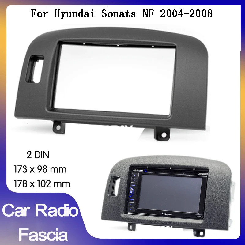 Автомобильная панель 2DIN для HYUNDAI Sonata NF Sonica 2004-2008
Автомобильная панель 2DIN для HYUNDAI Sonata NF Sonica 2004-2008