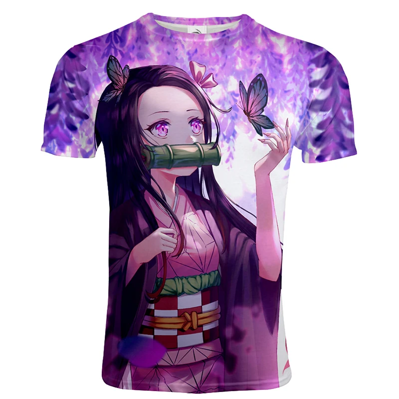 Trendy Anime T-shirt Men/Women Demon Slayer Kimetsu No Yaiba 3D Printed T-shirt Casual Tees
Trendy Anime T-shirt Men/Women Demon Slayer Kimetsu No Yaiba 3D Printed T-shirt Casual Tees